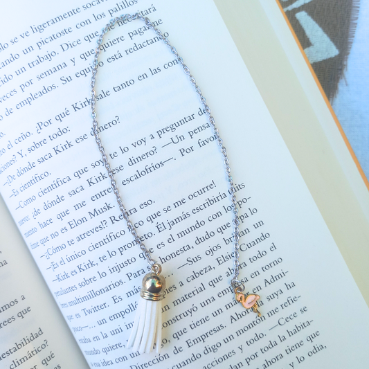 MARCAPÁGINAS CADENA FLAMENCO