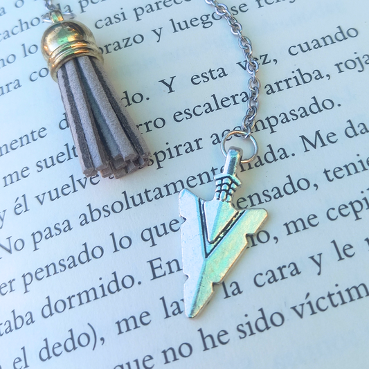 MARCAPÁGINAS CADENA PUNTA FLECHA