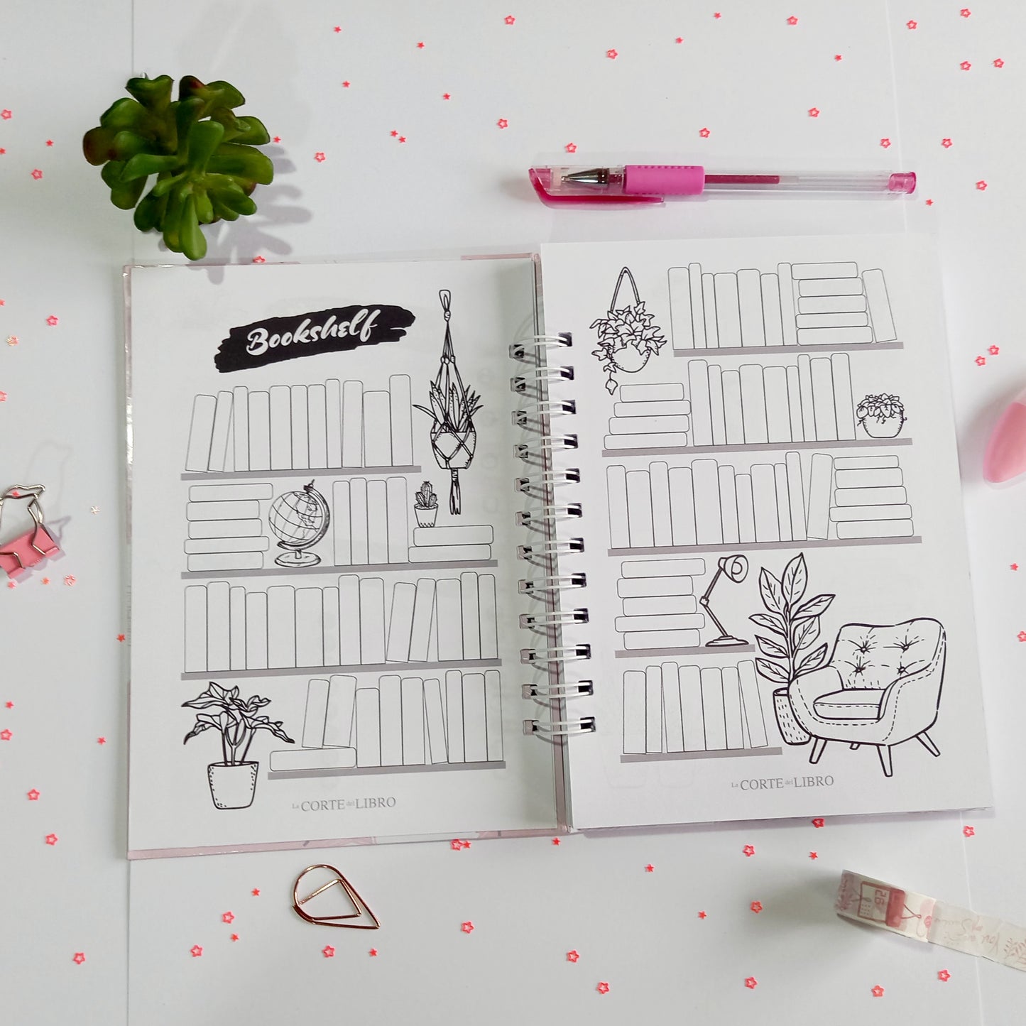 READING JOURNAL PASTEL