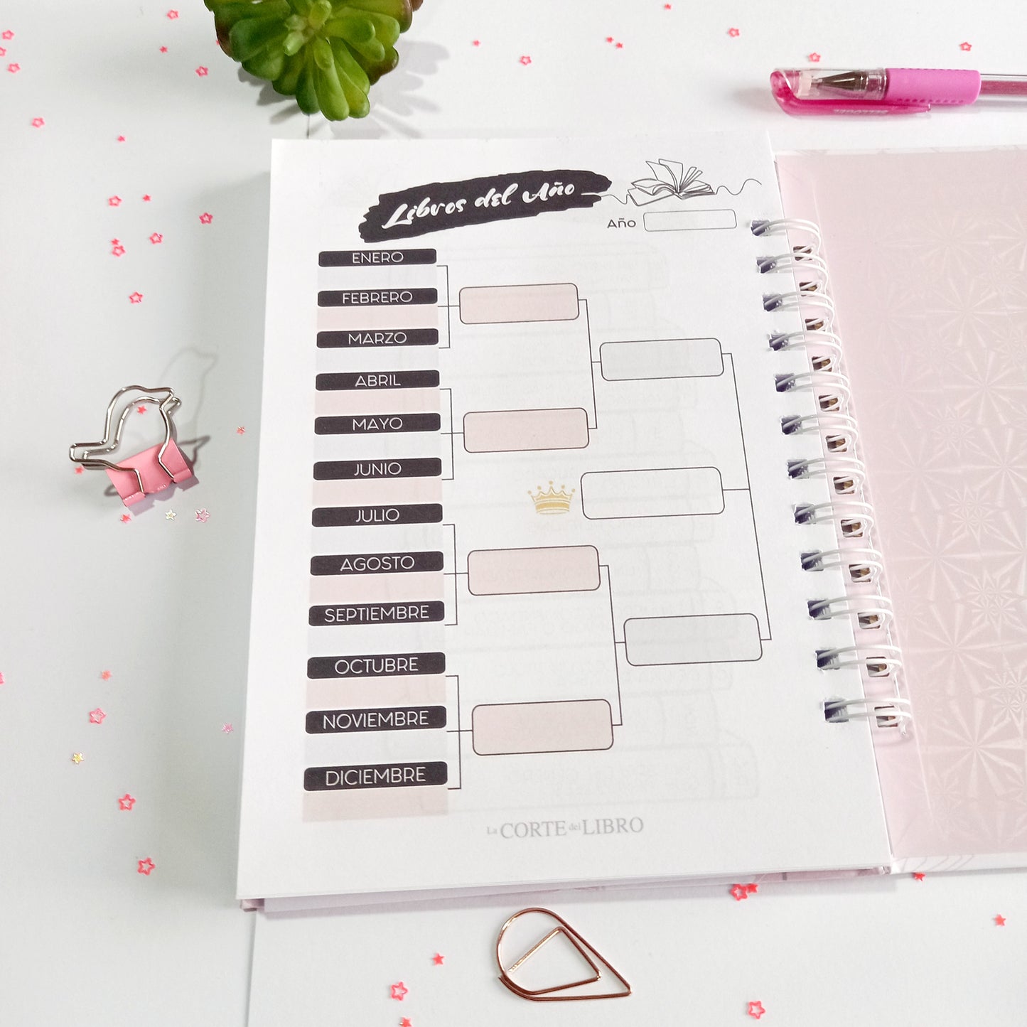 READING JOURNAL PASTEL