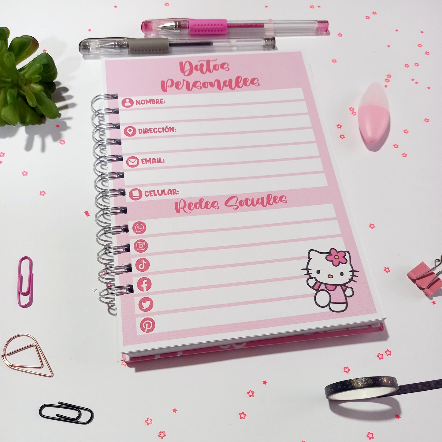 CUADERNO HELLO KITTY