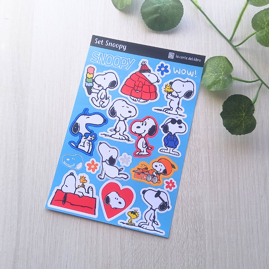 STICKERS SNOOPY