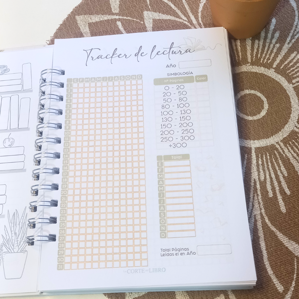 READING JOURNAL BOOK VERDE
