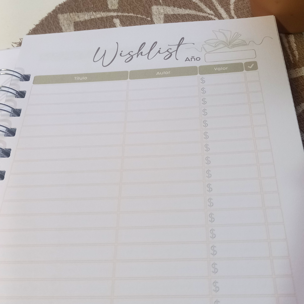 READING JOURNAL BOOK VERDE