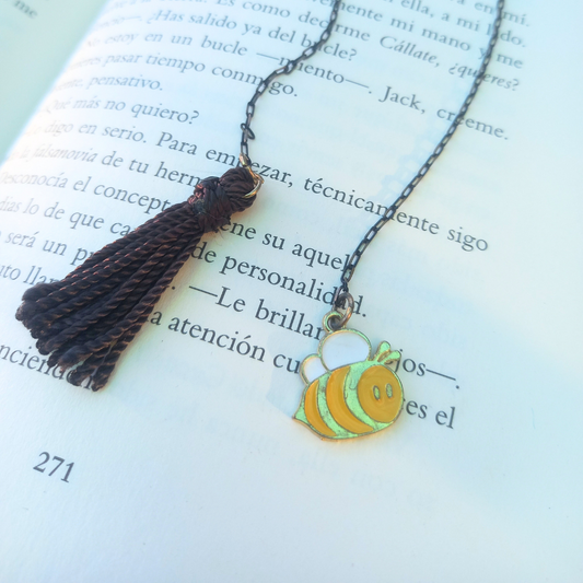 MARCAPÁGINAS CADENA ABEJA