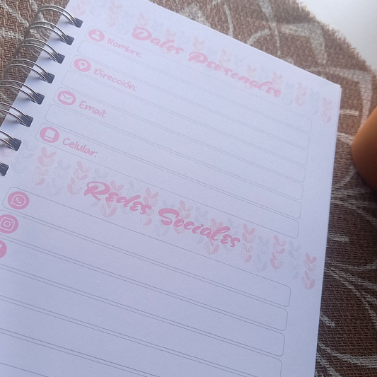 PLANNER SEMANAL POSITIVE VIBES