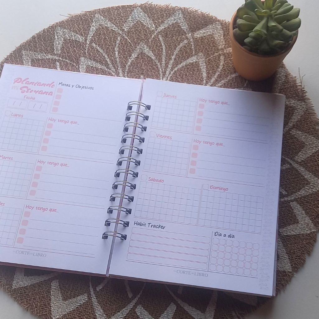 PLANNER SEMANAL POSITIVE VIBES