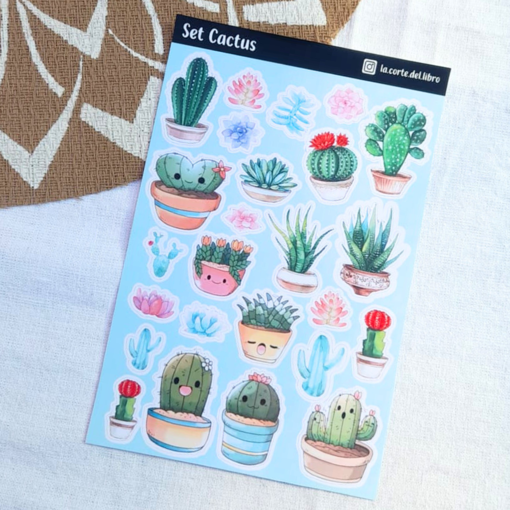 STICKERS CACTUS