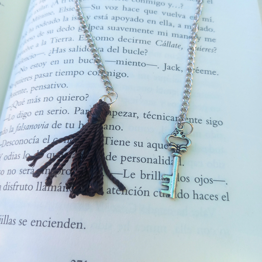 MARCAPÁGINAS CADENA LLAVE