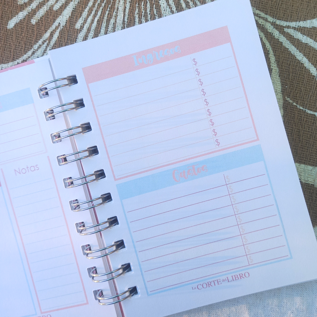 PLANNER POCKET FLORAL