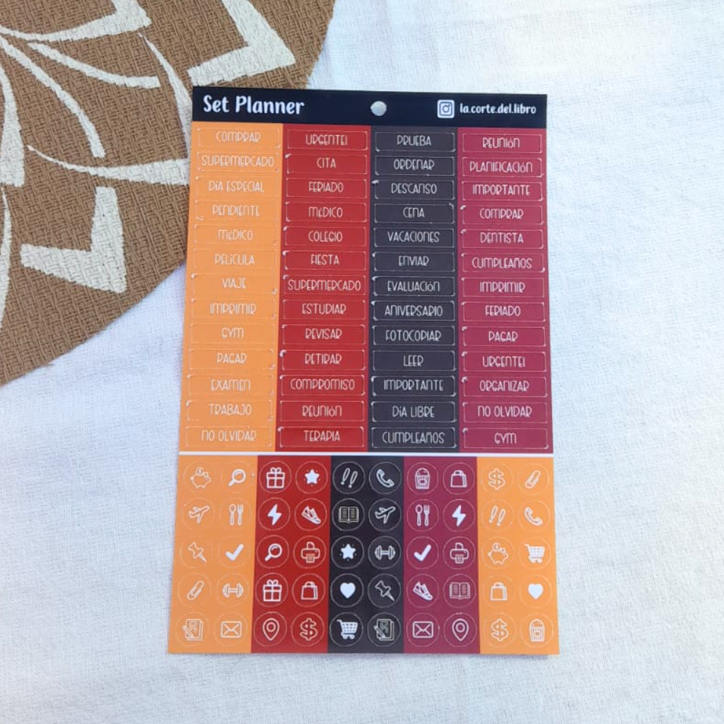STICKERS PLANNER FUNCIONAL