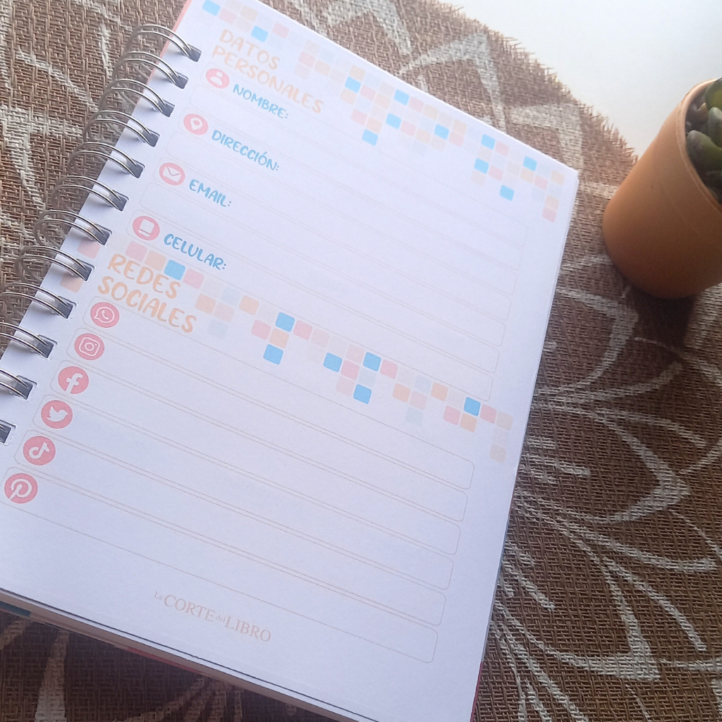 PLANNER SEMANAL NARANJO