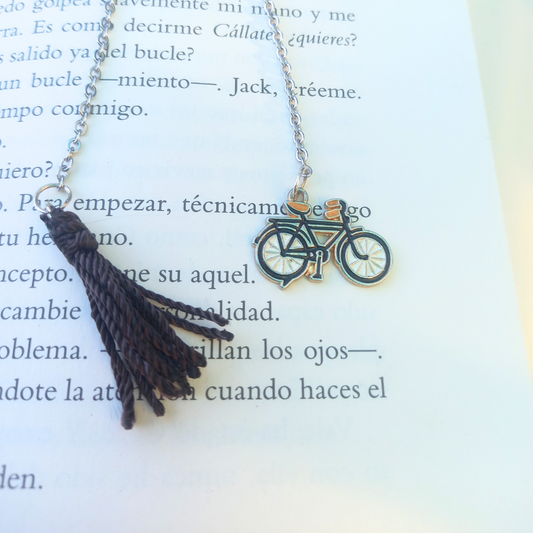 MARCAPÁGINAS CADENA BICICLETA