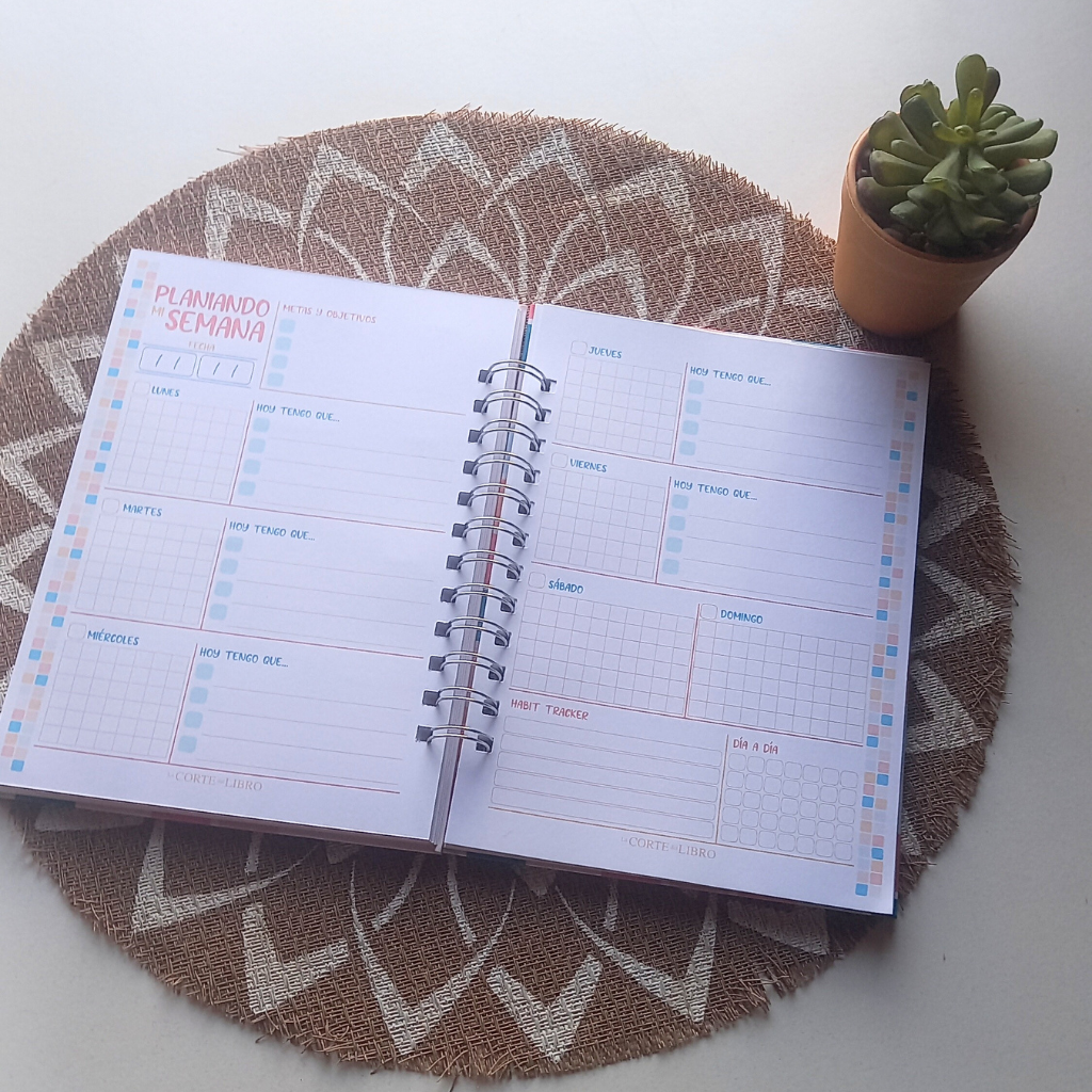 PLANNER SEMANAL NARANJO