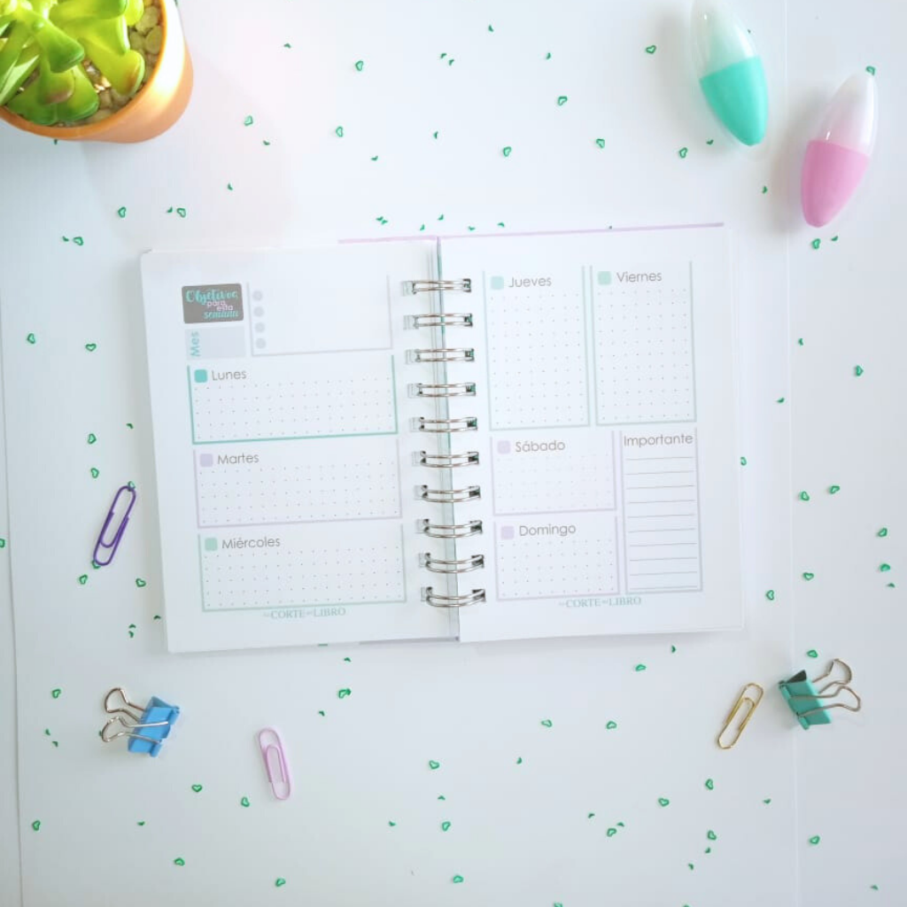 PLANNER POCKET LILA&MENTA