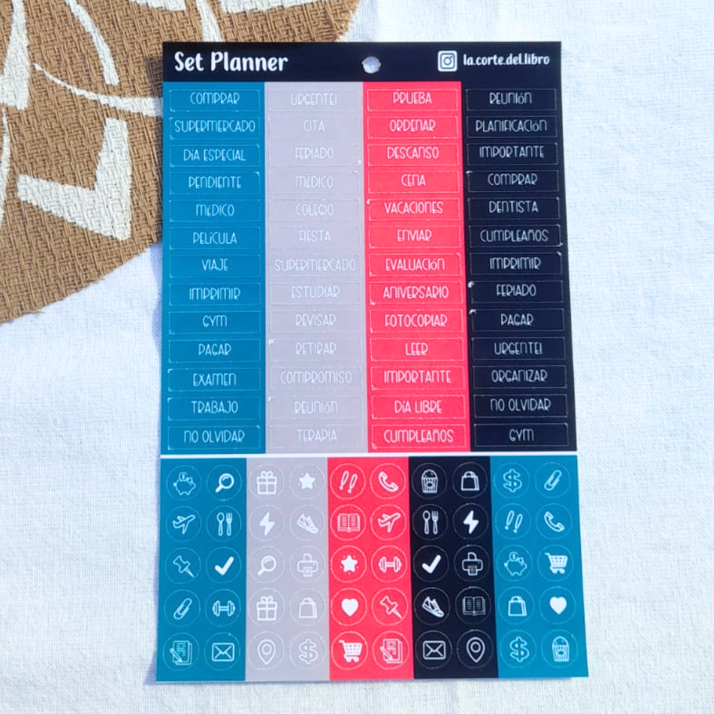 STICKERS PLANNER FUNCIONAL