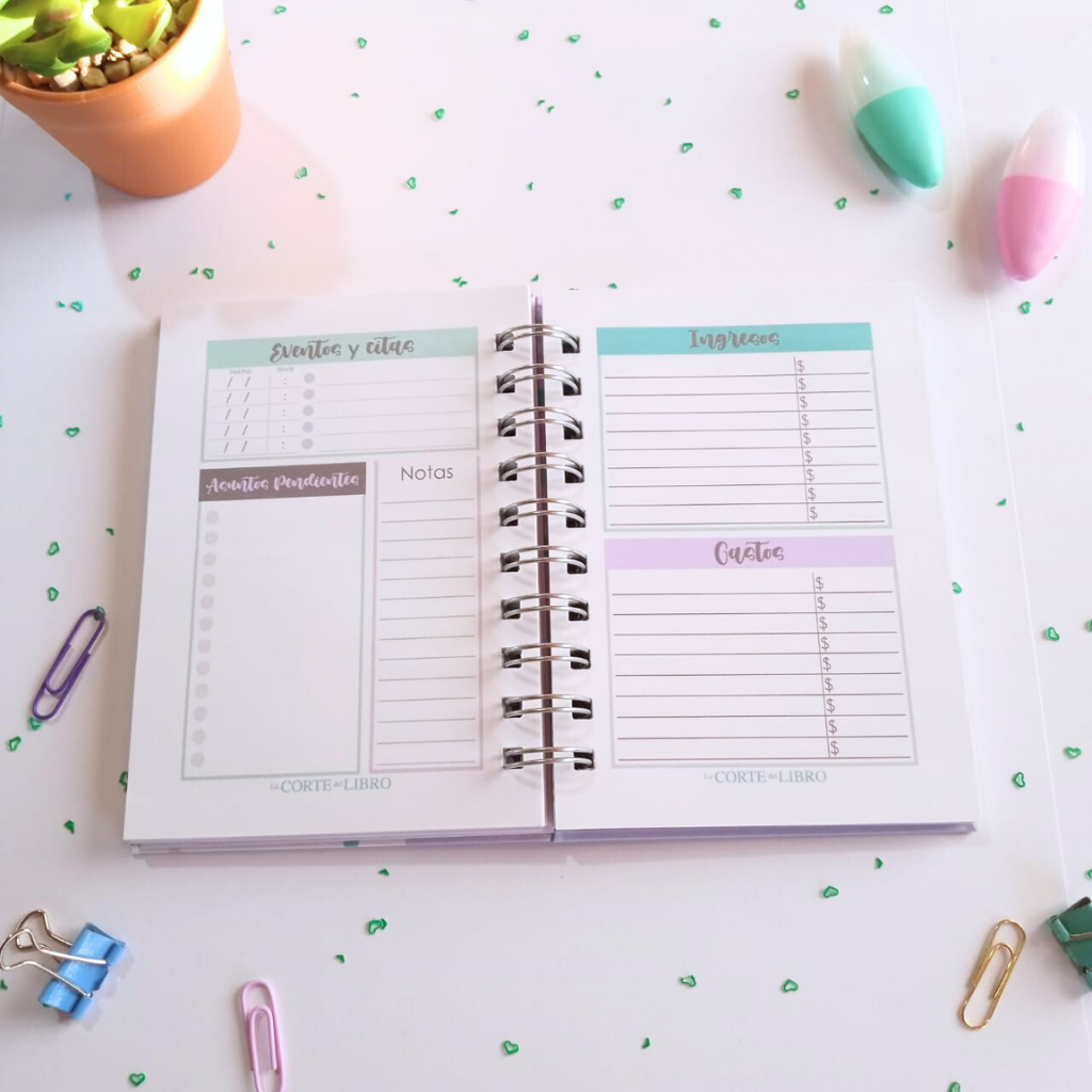 PLANNER POCKET LILA&MENTA