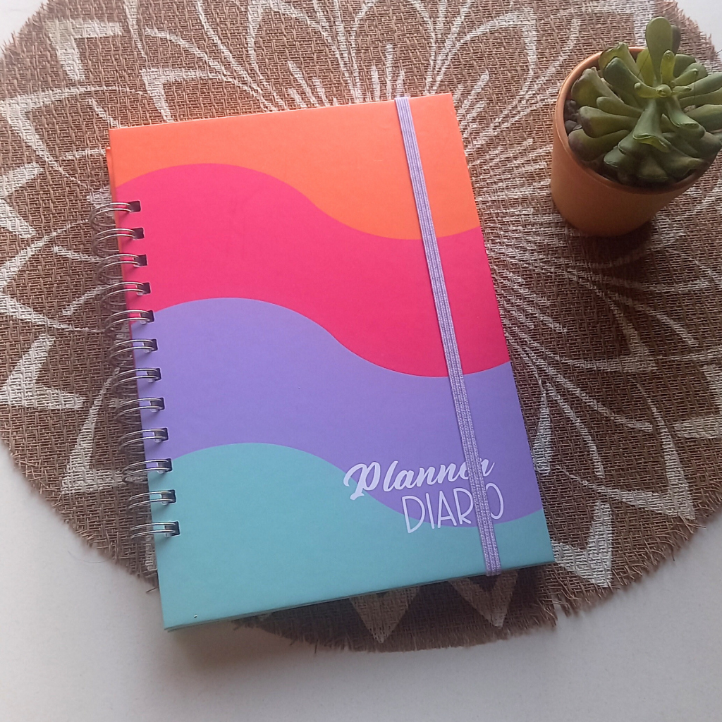 PLANNER DIARIO ONDAS
