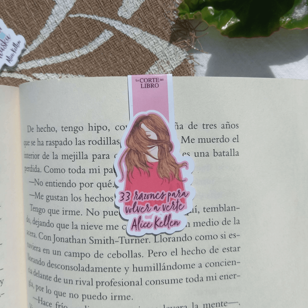 MARCAPÁGINAS ALICE KELLEN