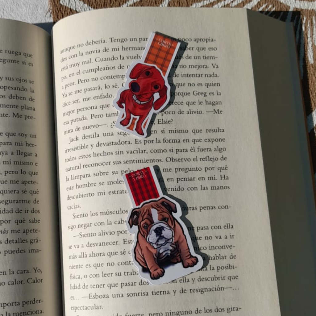 MARCAPÁGINAS PERROS