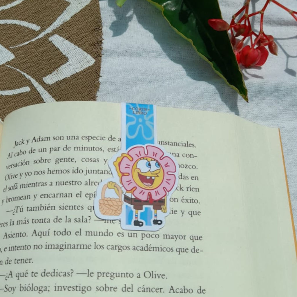 MARCAPÁGINAS BOB ESPONJA