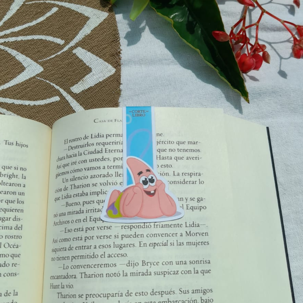 MARCAPÁGINAS BOB ESPONJA