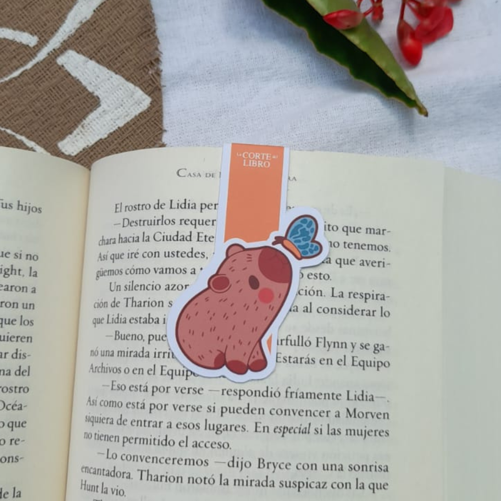 MARCAPÁGINAS CAPIBARA