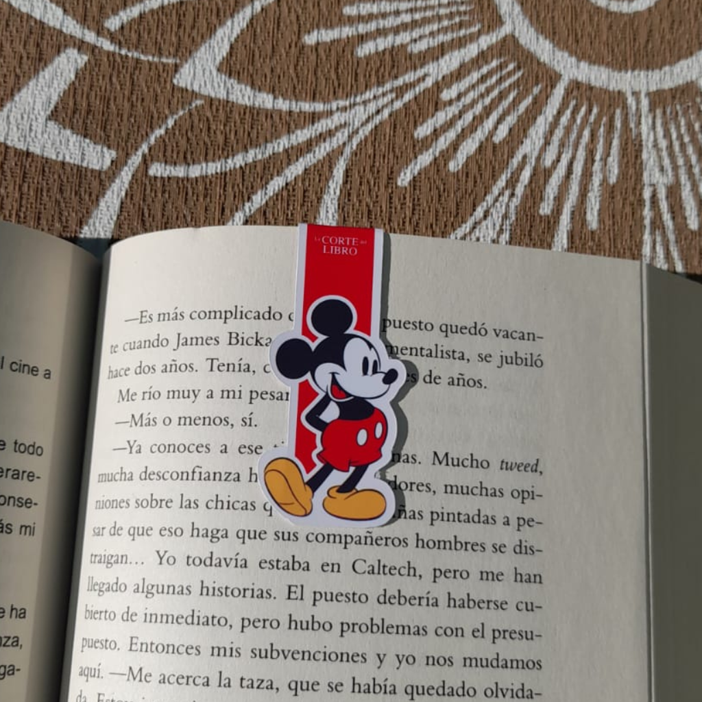 MARCAPÁGINAS MICKEY Y MINNIE