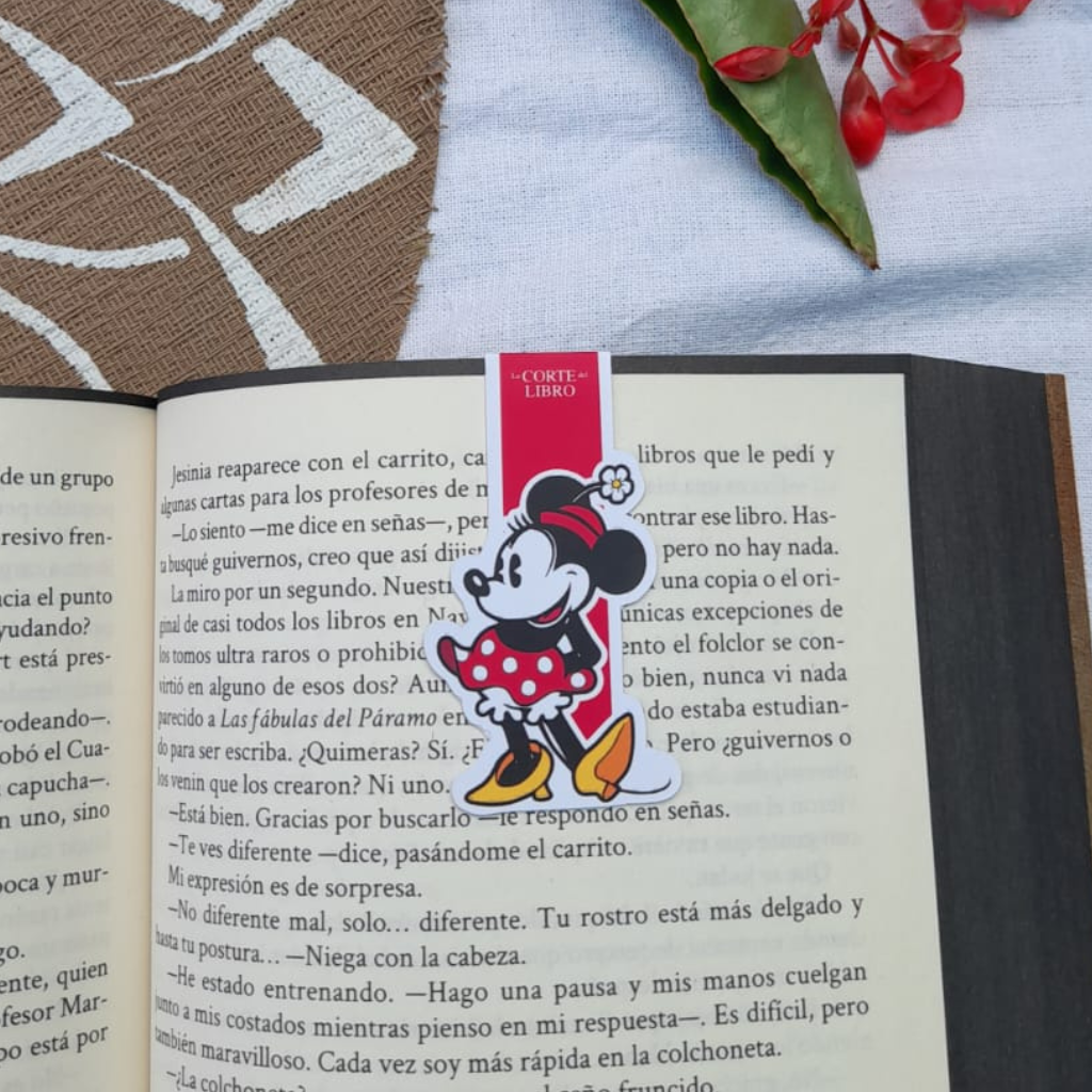 MARCAPÁGINAS MICKEY Y MINNIE