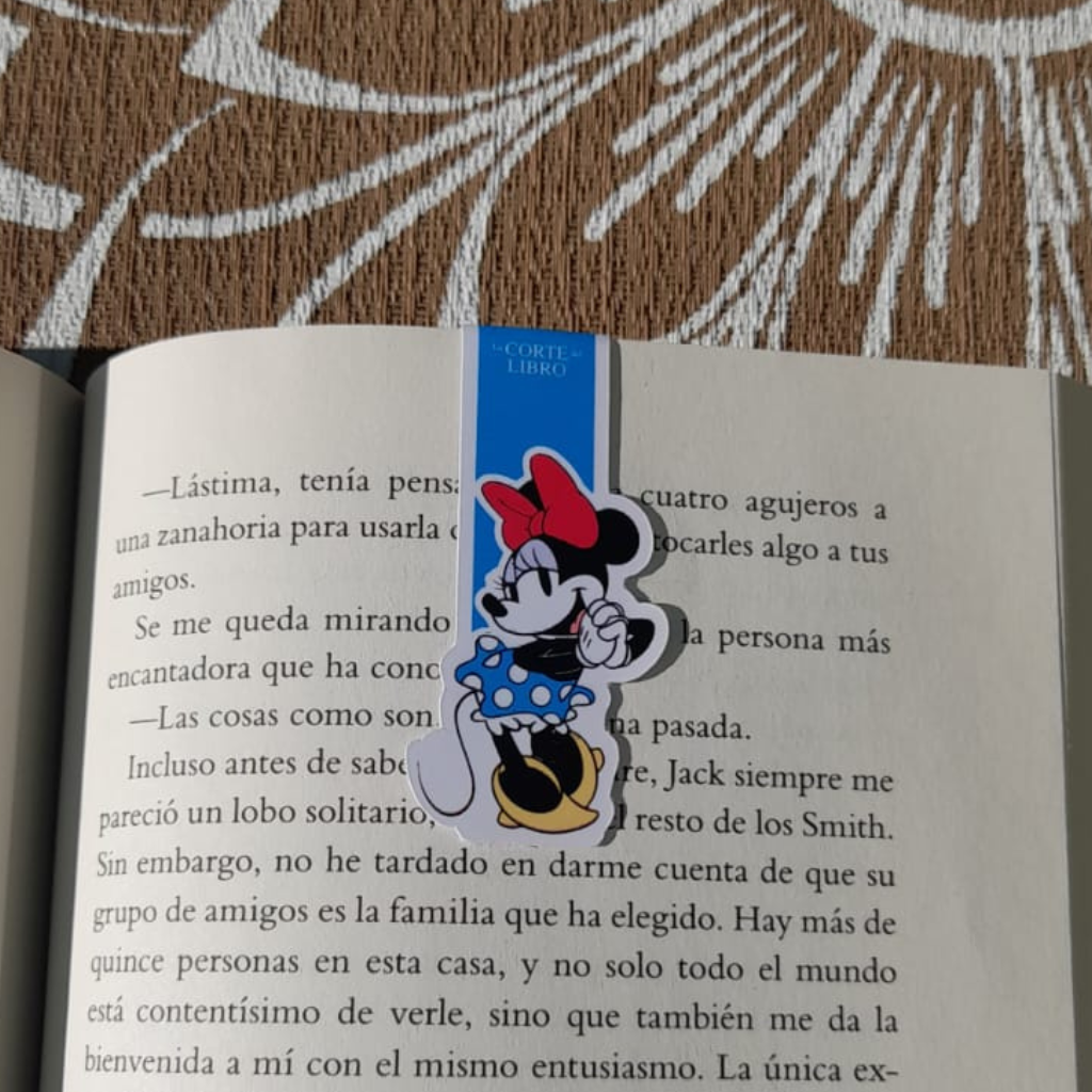 MARCAPÁGINAS MICKEY Y MINNIE