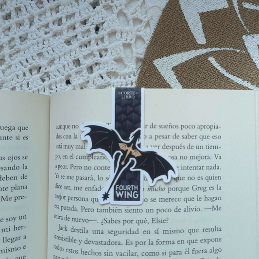 MARCAPÁGINAS FOURTH WING