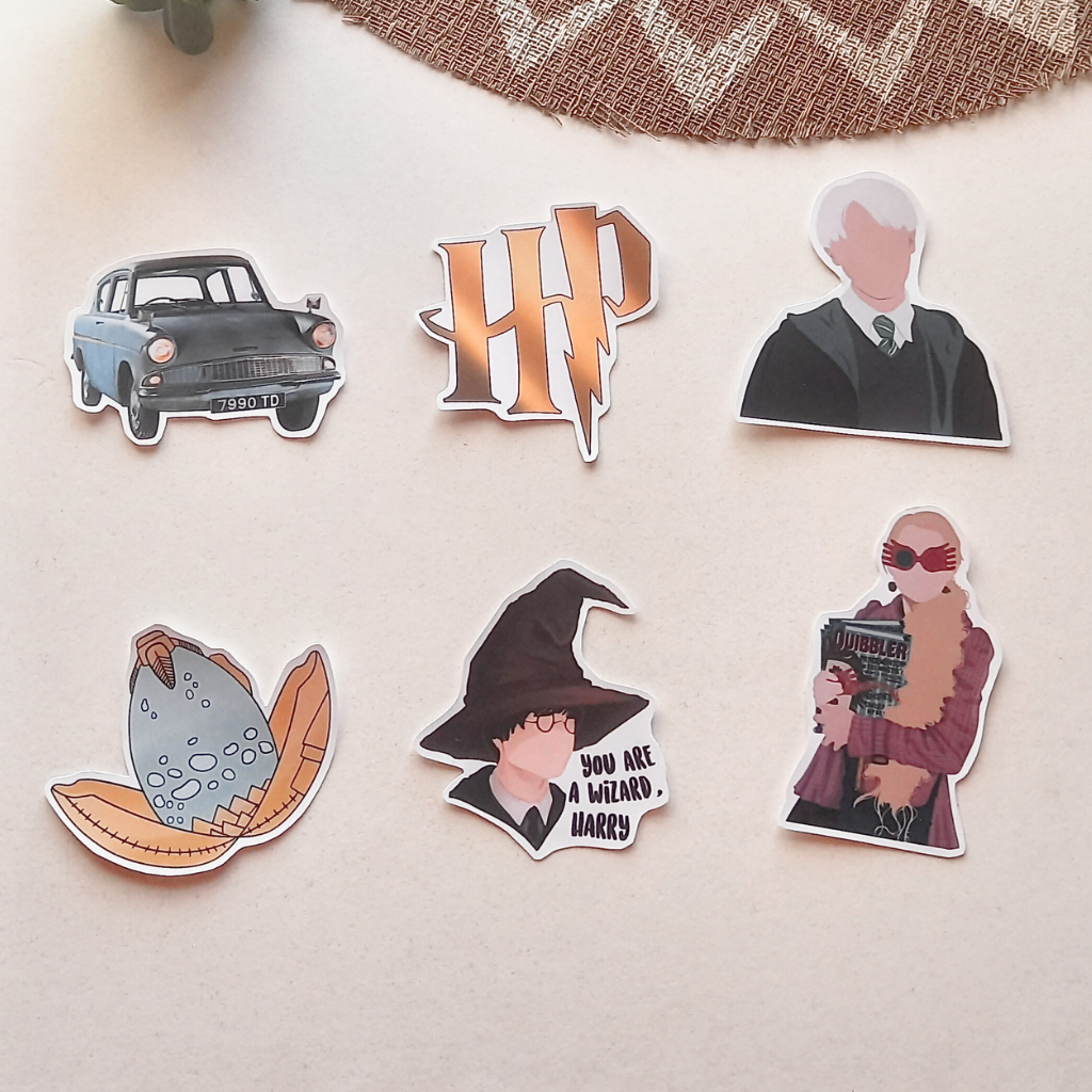 SET STICKERS HARRY POTTER