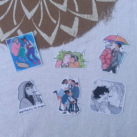 SET STICKERS HEARTSTOPPER