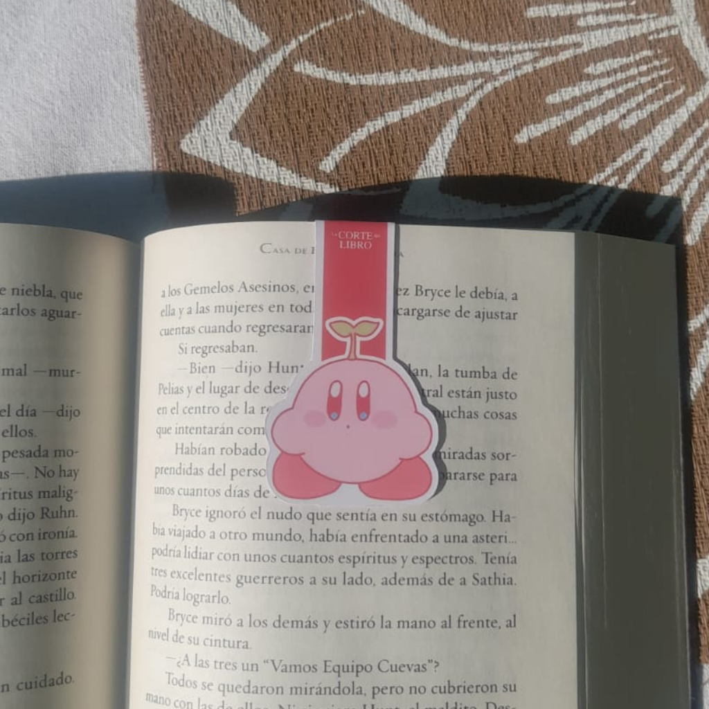 MARCAPÁGINAS KIRBY