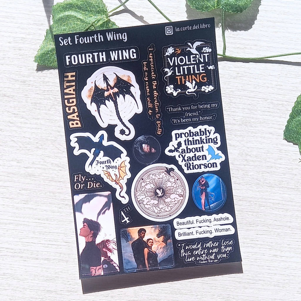 STICKER FOURTH WING