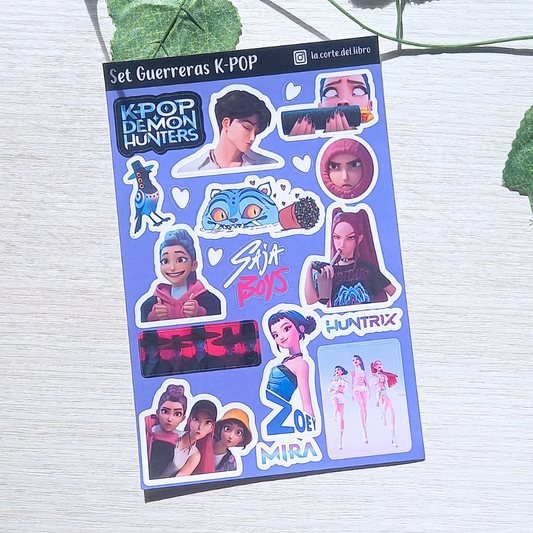 STICKER KPOP DEMON HUNTERS