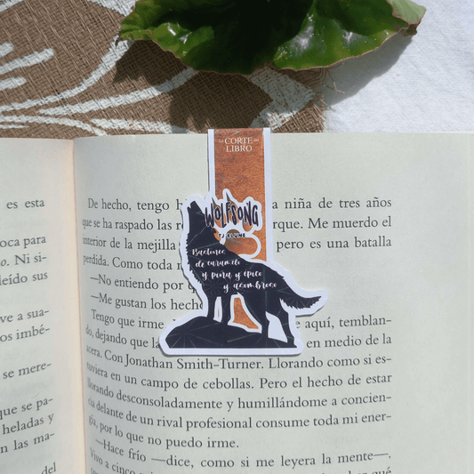 MARCAPÁGINAS LA CANCIÓN DEL LOBO