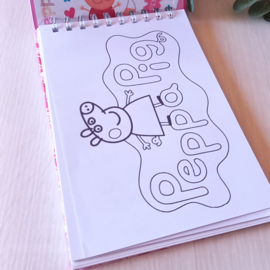 LIBRO PARA COLOREAR PEPPA PIG