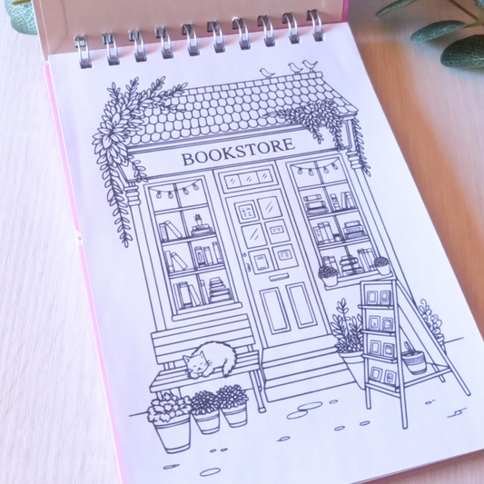 LIBRO PARA COLOREAR READ MORE BOOKS