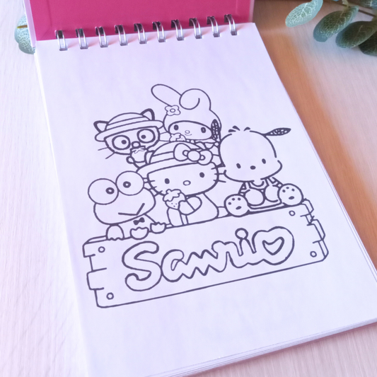 LIBRO PARA COLOREAR SANRIO