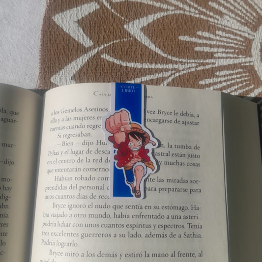 MARCAPÁGINAS ONE PIECE