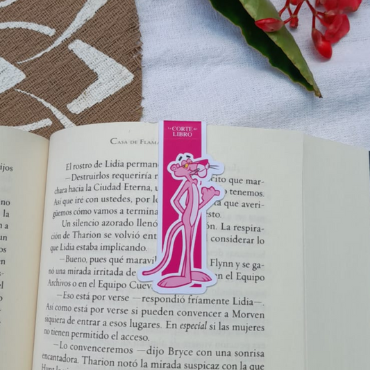 MARCAPÁGINAS PANTERA ROSA