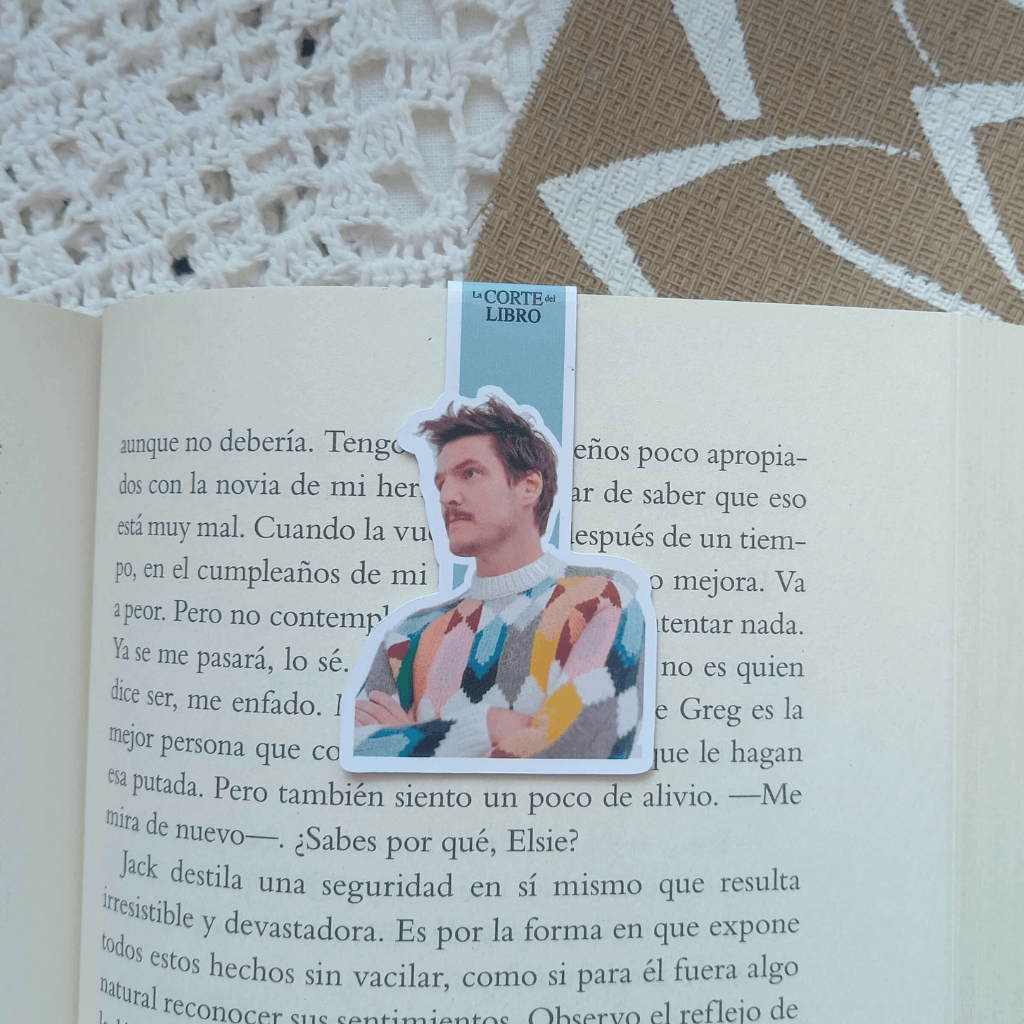 MARCAPÁGINAS PEDRO PASCAL