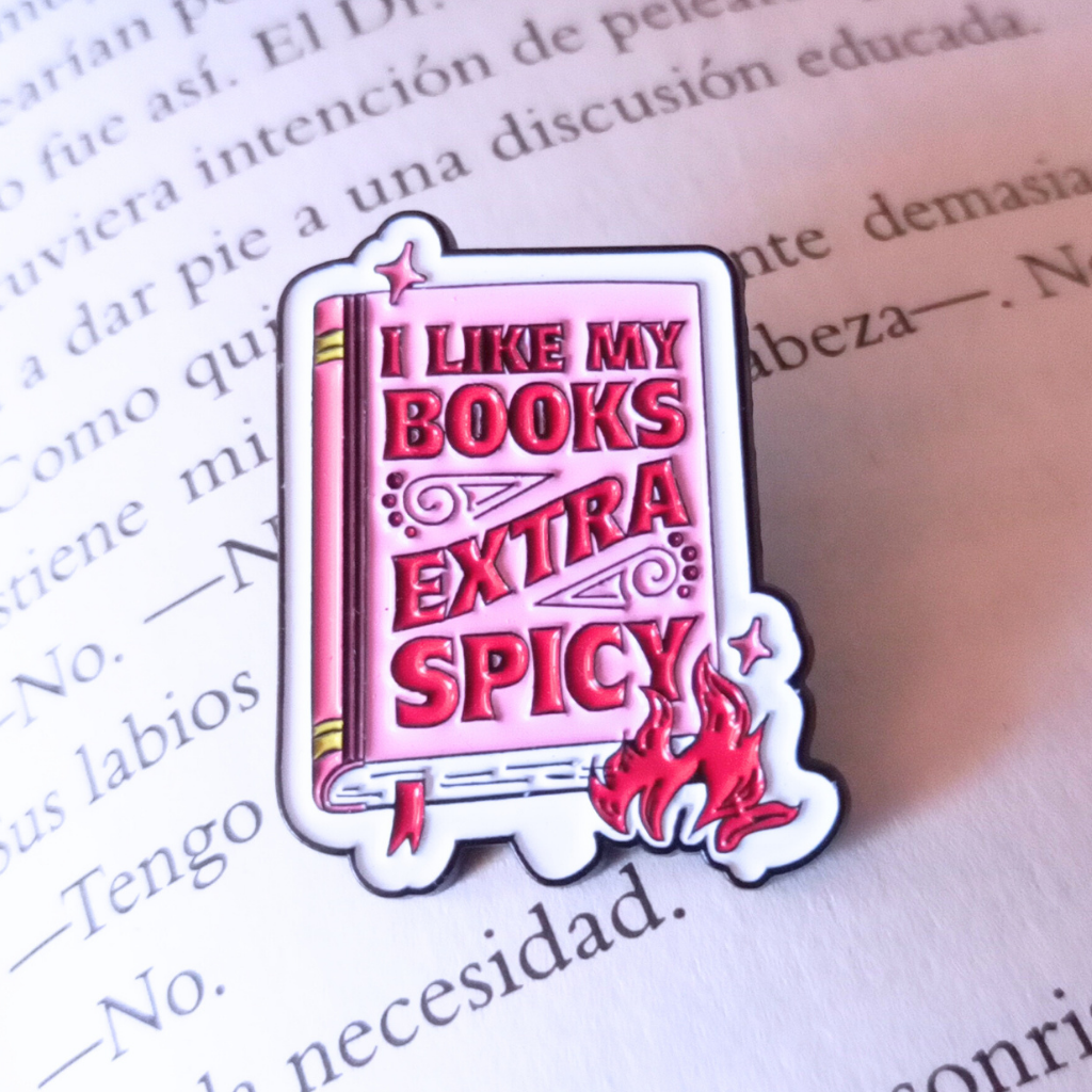 PIN BOOKS EXTRA SPICY