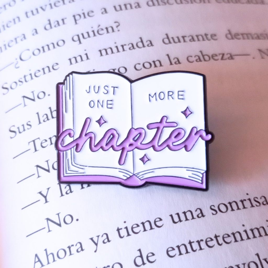 PIN LIBRO JUST ONE MORE CHAPTER