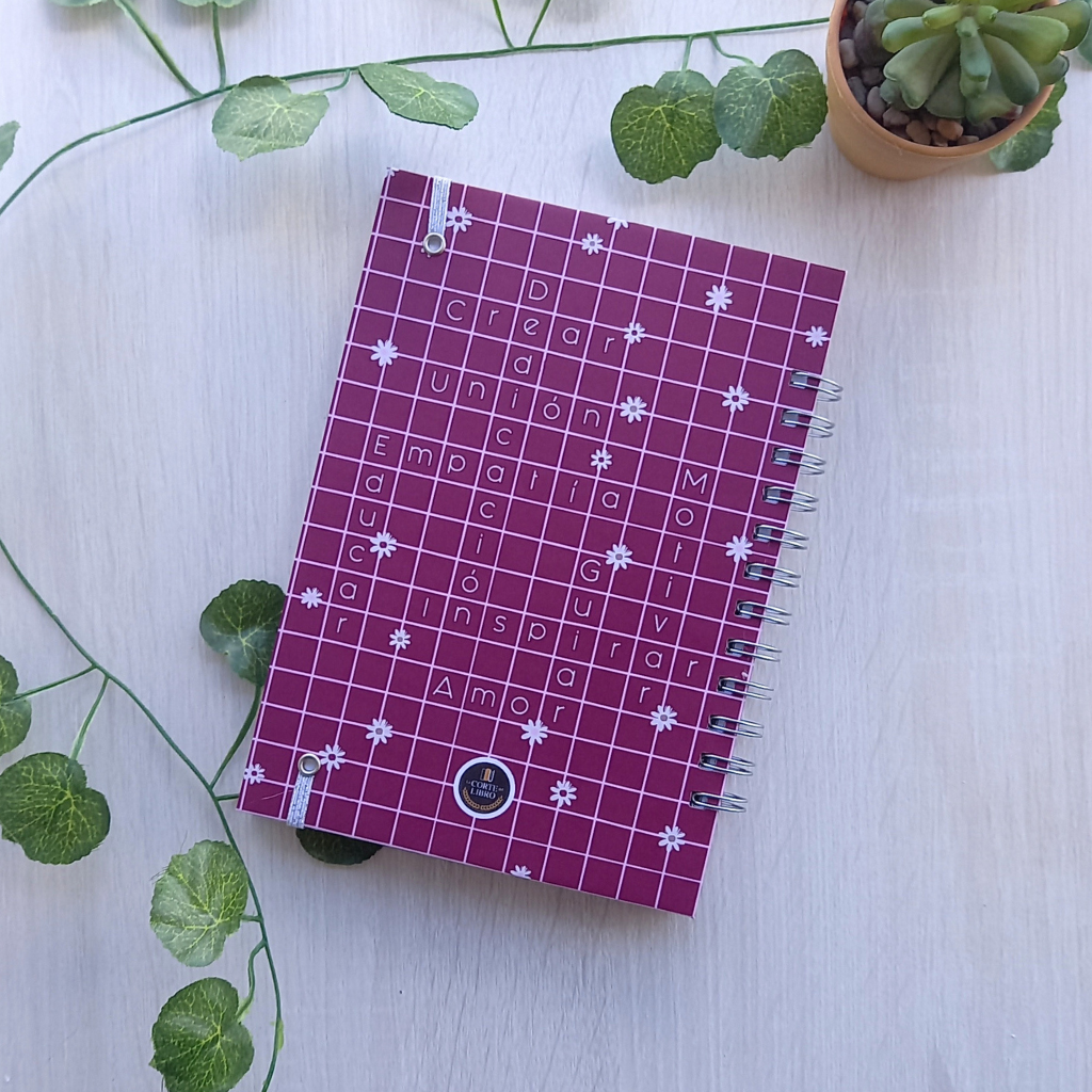 PLANNER DOCENTE FLORAL