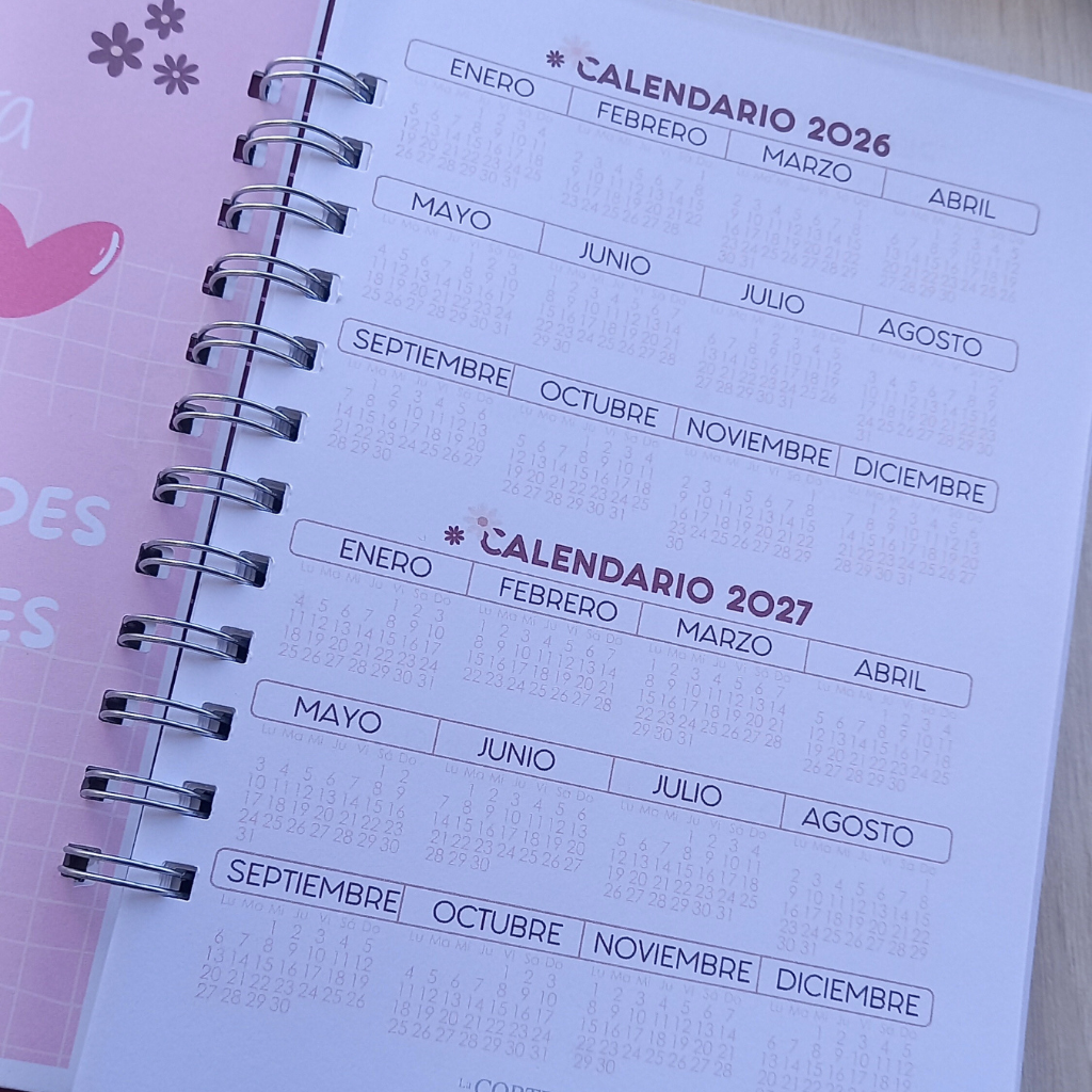 PLANNER DOCENTE FLORAL