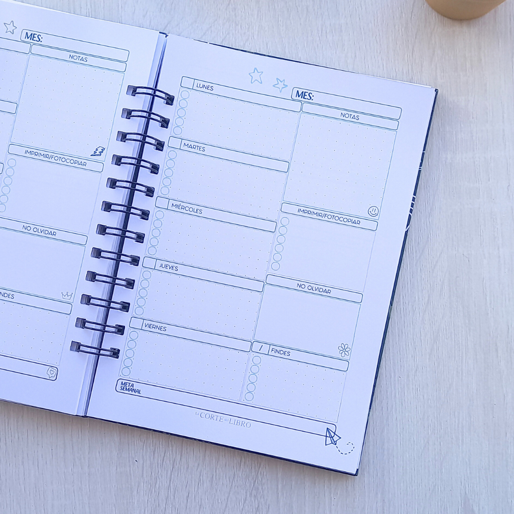 PLANNER DOCENTE VERDE PIZARRA