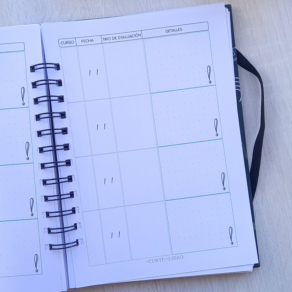 PLANNER DOCENTE VERDE PIZARRA