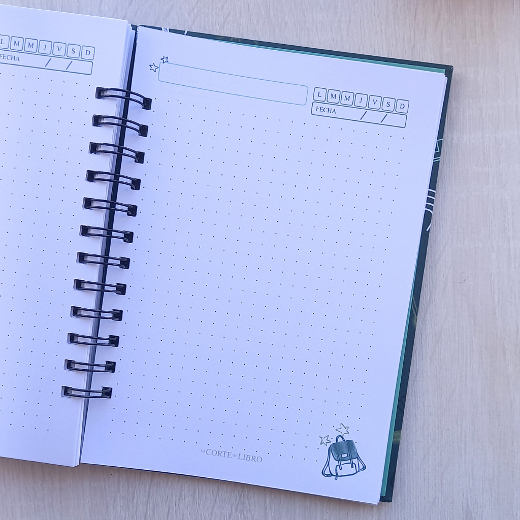 PLANNER DOCENTE VERDE PIZARRA